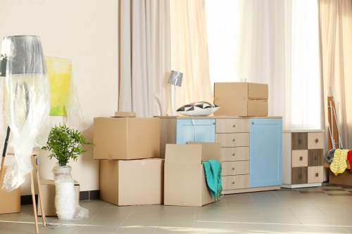 Man and van vehicle ready for local moving in Littleilford