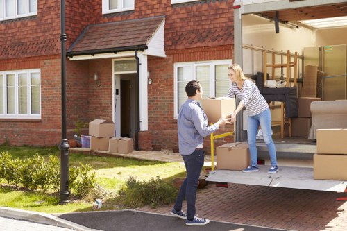 Professional local removals team assisting with a home move in Littleilford