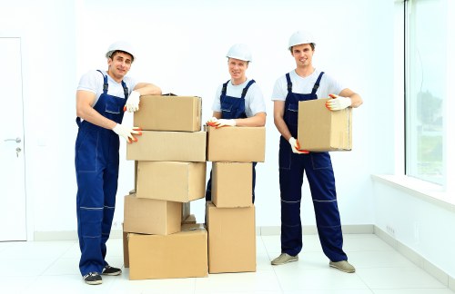 Organized student storage unit in Littleilford with packed items