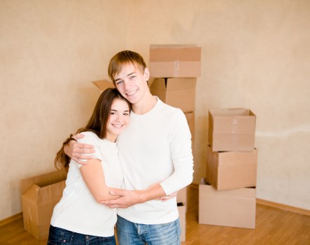 Mobile self storage unit delivered in Littleilford